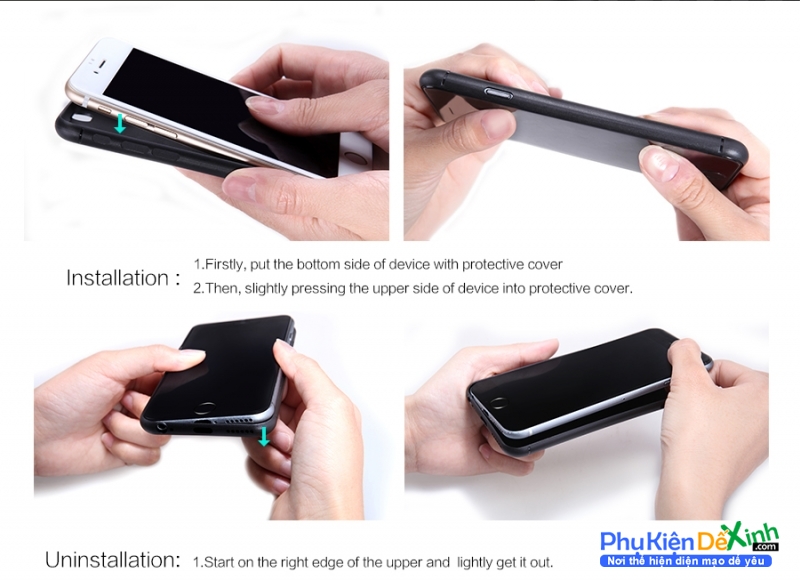 Ốp Lưng iPhone 8 Hiệu Nillkin Fiber Chính Hãng kẽ vân sọc chính hãng Nillkin Synthetic Fiber chất liệu PC và sợi tổng hợp cao cấp thân thiện với môi trường, có khả năng đàn hồi tốt, không bị giòn và khả năng chống trầy xước tốt.